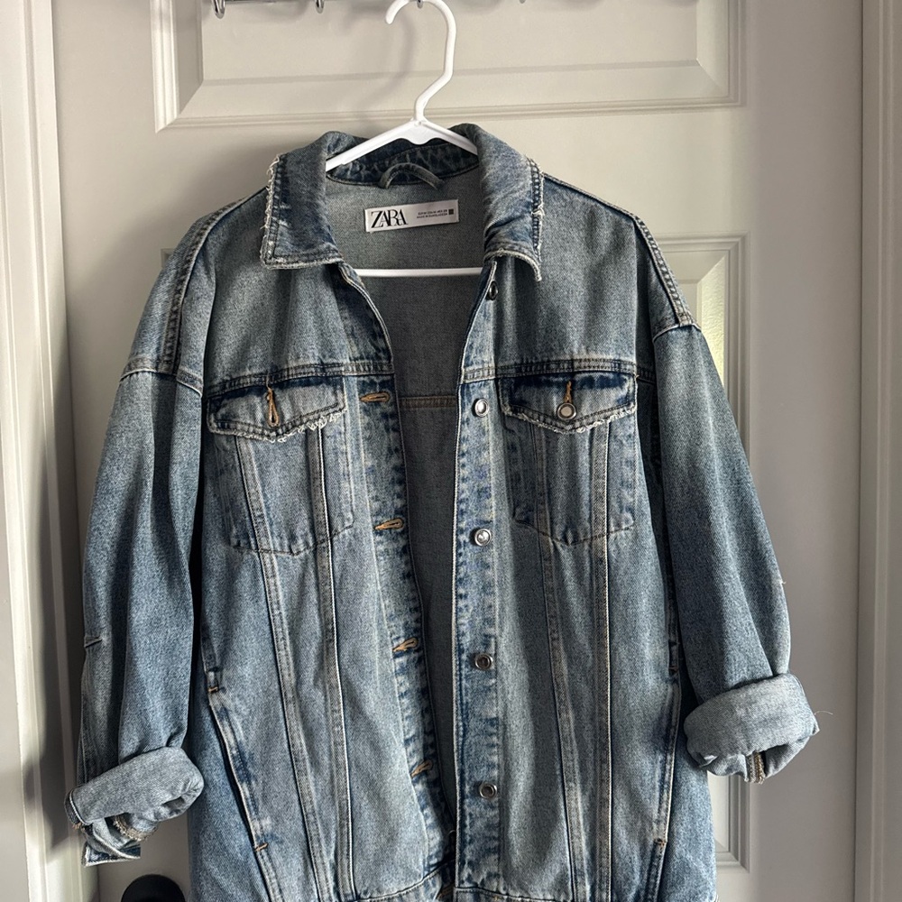 Zara Blue Denim Jacket